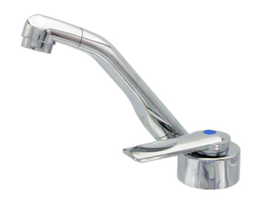 CHROMED PLASTIC COLD WATER TAP